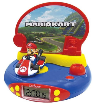  Budzik z projektorem Lexibook Mario Kart RP500NI (3380743084589)