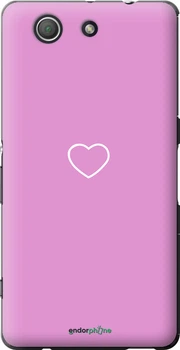 Чехол на Sony Xperia Z3 Compact D5803 Сердце 2 "4863u-277"