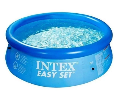 Надувной бассейн Intex Easy Set круглый 244x61см голубой 1942 л (IND-28106)