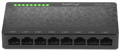 Комутатор Lanberg DSP1-0108 8x 100Mb/s