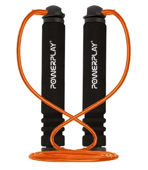 Скакалка PowerPlay 4205 Classic Plus Jump Rope Оранжевая 2,7 м (PP_4205_Orange)