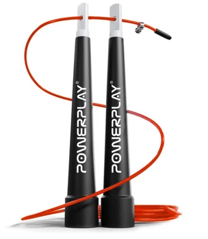 Скакалка скоростная PowerPlay 4202 Ultra Speed Rope Красная 2,9м (PP_4202_Red)