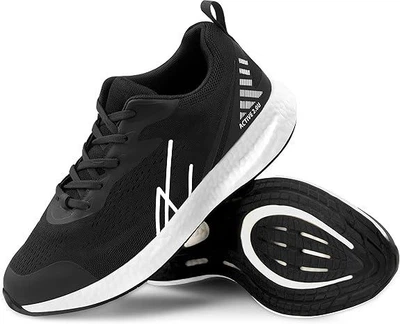 Лёгкие беговые кроссовки NY Threads Color: BLACK/WHITE NY01089US US10 EU43 28.9CM