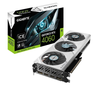 Відеокарта GIGABYTE GV-N4060EAGLEOC ICE-8GD (GV-N4060EAGLEOC ICE-8GD)