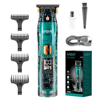 Аккумуляторный триммер VGR V-961 Professional с комплектом насадок