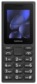 Мобильный телефон Nokia 105 TA-1684 DualSim Black (SP01Z07Z2065Y)