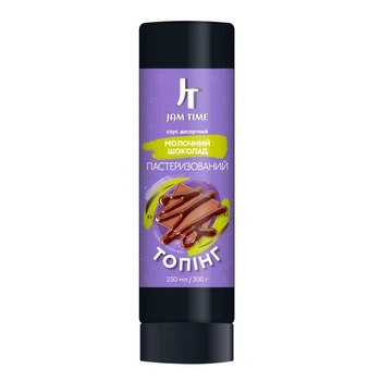 Соус десертный. Топинг "Молочный шоколад" 300г ТМ Jam Time