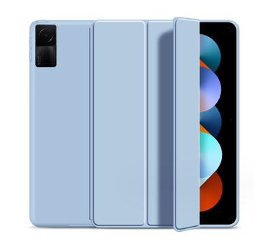 Чехол-книжка DK для Xiaomi Redmi Pad SE 11" | Экокожа силикон Smart Case (white ice)