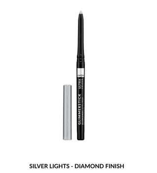 Олівець для очей Avon Glimmerstick з блиском Срібний блиск/Silver Lights
