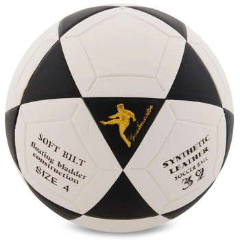 Мяч футзальный SP-Sport Soft Bilt 0451 размер 4 White-Black
