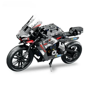 Детский конструктор Мотоцикл Motorcycle 486 деталей Красный