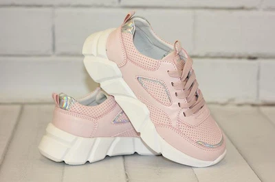 Кроссовки для девочки розовые Weestep размер 36 22.5 стелька R819154272 P