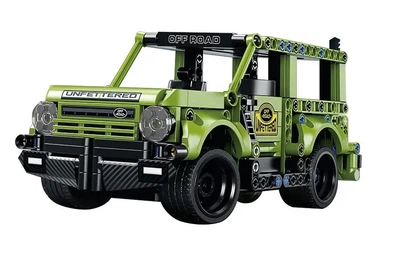 Дитячий конструктор машина на радіокеруванні Джип Racing 363 деталі