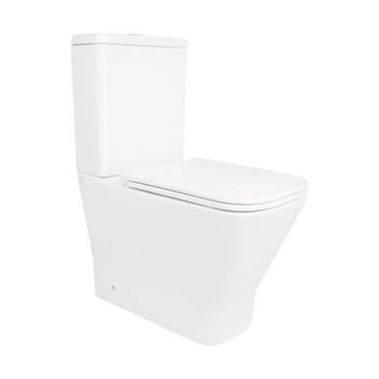 Унитаз-компакт Qtap Cardinal Ultra Quiet безободковый с сиденьем Soft-close QT04222168AUQ3W