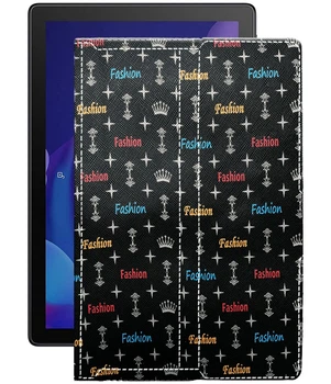 Чохол з екошкіри для планшету Alcatel 1T 10 (8091) Фешн чорний