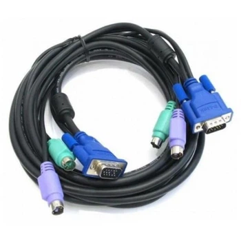 Комплект кабелей D-Link DKVM-CB5 для KVM-переключателей, 4,5 м.