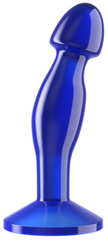 Стимулятор простаты Lovetoy Flawless Clear Prostate Plug 6.5 цвет синий (22213007000000000)