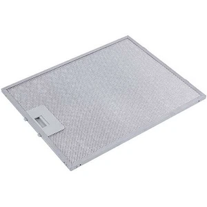 Фільтр жировий для витяжки (металевий) 262x335x8mm (під защіпки, універсальний)