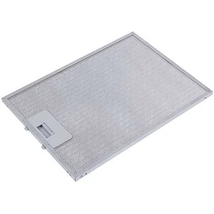 Фільтр жировий для витяжки (металевий) 312x226x8mm (під защіпки, універсальний)