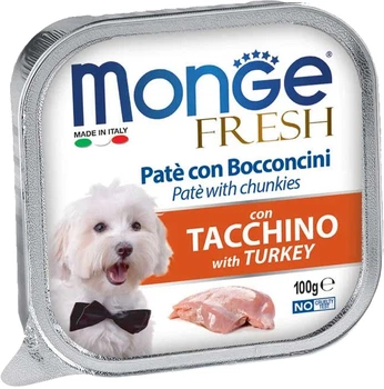 Вологий корм для собак Monge Dog Wet Fruit Індичка 100 г