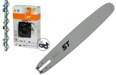 Шина VJ Parts 40см + цепь 67 звеньев ST MS-260 код шаг 325 паз 1,6 (цепш168 + цепш719)