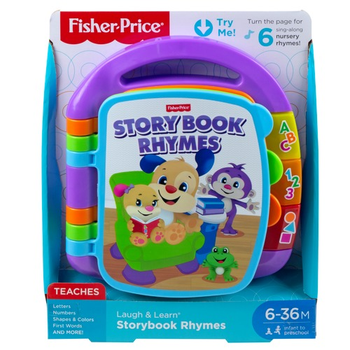 Książka edukacyjna Fisher-Price Laugh & Learn CDH49 (0887961041620)