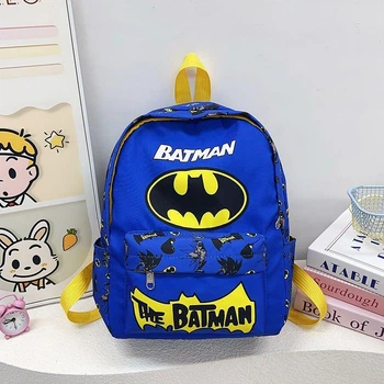 Детский Рюкзак Бетмен Batman 2-5 лет Желто-синий