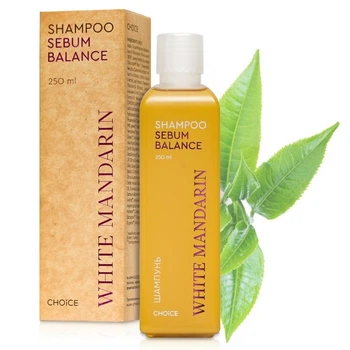 Шампунь Sebum Balance для жирного волосся White Mandarin 250 мл