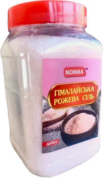 Гималайская розовая соль Norma Мелкая 750 г (4820223411973)