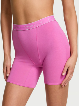 Трусики шорты женские хлопковые Victoria's Secret 257881900 L Розовые (1159825389)