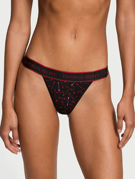 Трусики бикини женские хлопковые Victoria's Secret 338343848 XL Черные (1159825498)