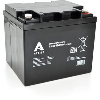 Батарея к ИБП AZBIST 12V 40 Ah Super GEL (ASGEL-12400M6)