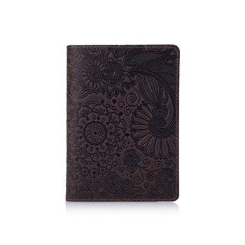 Обложка для паспорта HiArt PC-02-S19-1106-T005 Shabby Gavana Brown "Mehendi Art"