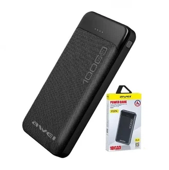Повербанк Awei P37K 10000 mAh з індикатором заряду