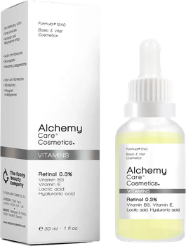 Сироватка для обличчя Alchemy Care Cosmetics Vitamins Retinol 0.3% 30 мл (8436587021039)