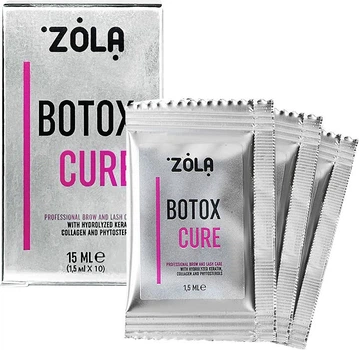 Ботокс Zola Botox Cure (саше 1,5 мл * 10шт) для брів та вій