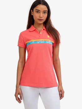 Поло жіноче U.S. Polo Assn 215689-ZH00A XS Коралове (786660337297)