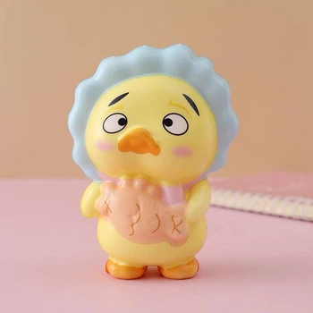 Игрушка 11см, утенок, сквиши, антистресс Home MS 4359
