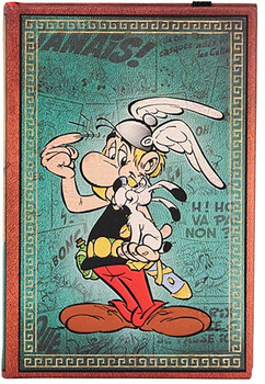 Notatnik Paperblanks Asterix the Gaul Midi w linie 12 x 18 cm 144 arkuszy (9781439796993)