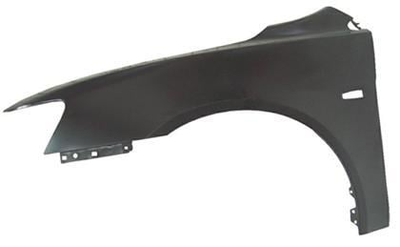 Крило переднє ліве чорне MITSUBISHI LANCER X 07-12