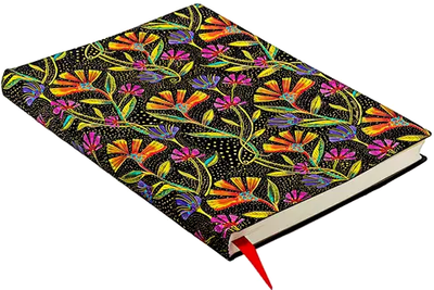 Блокнот Paperblanks Wild Flowers Midi Flexi з лініями 12 х 17.5 см 176 аркушів (9781439797389)