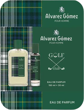 Zestaw męski Alvarez Gomez Golf Club Woda perfumowana 150 ml + Woda perfumowana 30 ml (8422385120012)