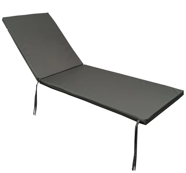Матрас для шезлонга eGarden RIO 195x58x4 см серый