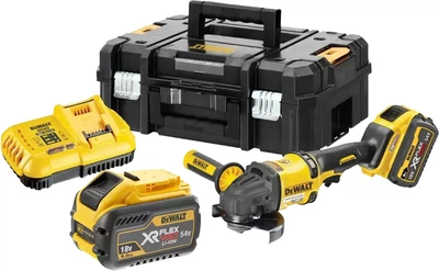Шлифмашина угловая болгарка аккумуляторная DeWALT DCG418X2