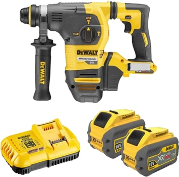 Аккумуляторный перфоратор DeWALT DCH333X2 SDS-Plus XR FlexVolt