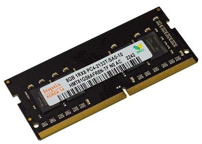 Оперативна пам'ять для ноутбука DDR4-2133 8GB PC4-17000 Hynix HMT81GS6AFR8N-TF (7706743)