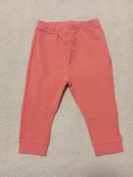 Яркие штаны на лето для девочки ovs kids 80 оранжевый