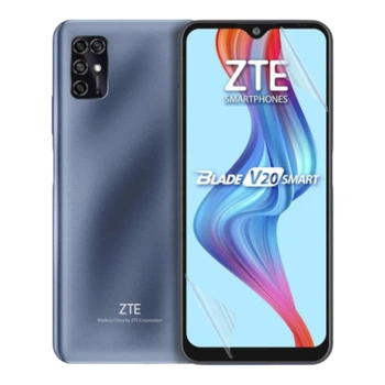 Плёнка гидрогелевая матовая для ZTE Blade V20 Smart протиударная прозрачная