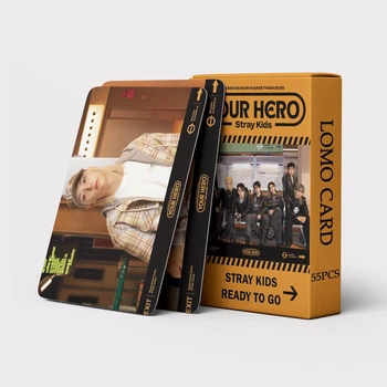 Набір кпоп карток Stray Kids Hero ( 55 шт )