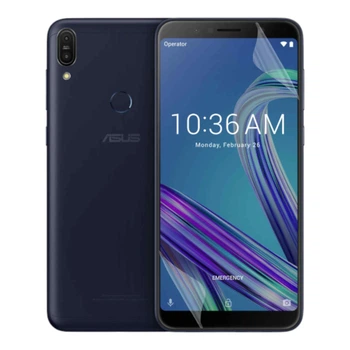 Плёнка гидрогелевая матовая для Asus ZenFone Max Pro (M1) протиударная прозрачная